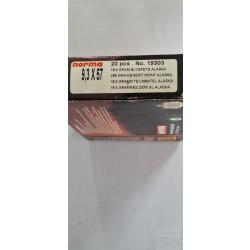 NORMA boite neuve de 20 munitions cal 9.3x57 demi blind&eacute;e Alaska 18.9 g vendu par poudrenoirepro