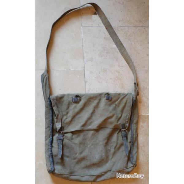 Sac all�gement troupe d'occupation Normandie musette bande mitrailleuse britannique SL22ALLG001�