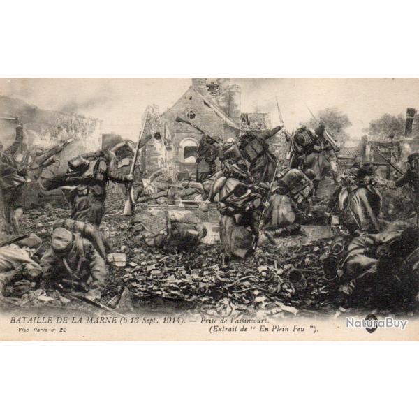 Carte postale ancienne Bataille de la Marne Prise de Vassincourt - N�8840