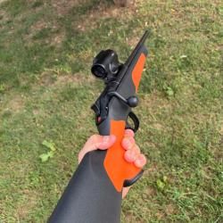 Blaser r8 orange et noir 9.3x62 canon 47 filet&eacute;