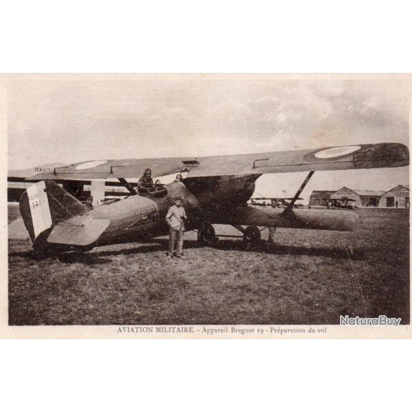 Carte postale ancienne - Aviation Militaire Breguet 19 - N�8843