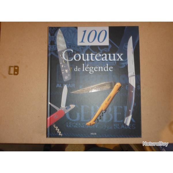 LIVRE LES CENT COUTEAUX DE LEGENDE
