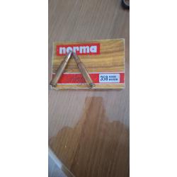 NORMA boite neuve 20 munitions 358 norma magnum 250 grains software point vendu par poudrenoirepro