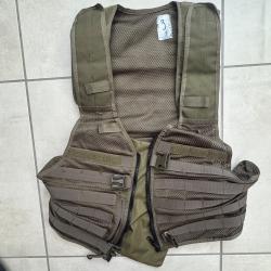 Gilet tactique vert base MK II Tasmanian Tiger
