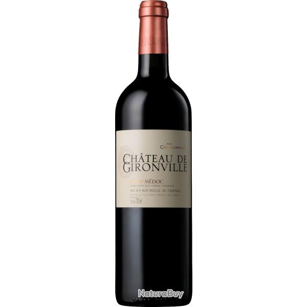 Ch�teau de Gironville 2015 - AOC Haut-M�doc - Bouteille (75 cl) - Vendu en cartons de 6 bouteilles