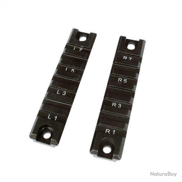Rail Picatinny UTG MIL-STD 98 mm Noir