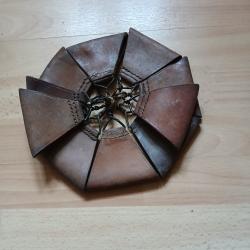 lot de triangle passant de suspension cuir piur brelage arm&eacute;e Fran&ccedil;aise.