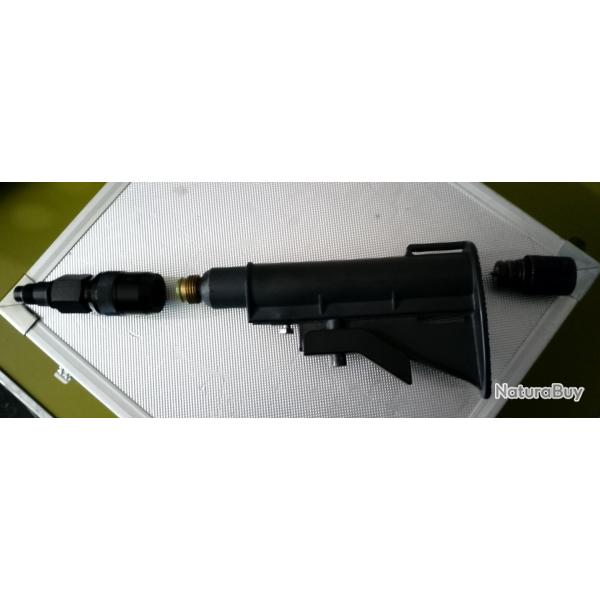 adaptateur 2x 12g avec crosse