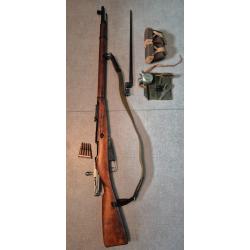 &Agrave; SAISIR : Mosin Nagant M91/30 Tula (1939) - &Eacute;tat Collection / Excellent Canon full accessoires