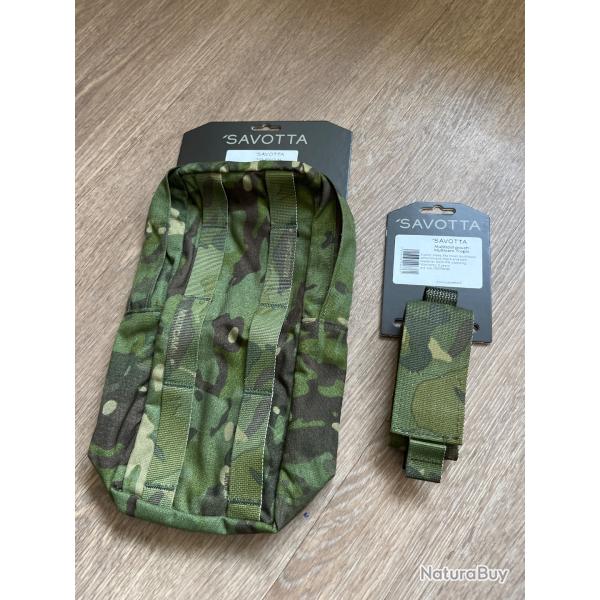 Lot 2 sacs �tui savotta pouch