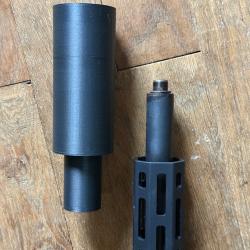 Ruger pr&eacute;cision rimfire .22 SILENCIEUX A RECOUVREMENT premium M3D