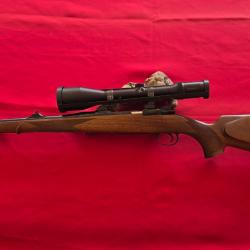 Carabine a verrou Mauser Stutzen Calibre 9.3 x 62Avec lunette swarovski (Habicht)2,5-10x56