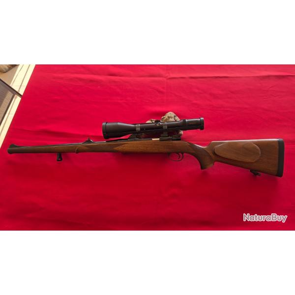Carabine a verrou Mauser Stutzen Calibre 9.3 x 62Avec lunette swarovski (Habicht)2,5-10x56