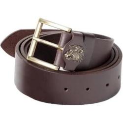 Ceinture FRITZMANN cuir marron sanglier 30704-12