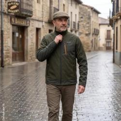 Veste softshell Chiruca Odisea verte &agrave; renforts ripstop 2XL