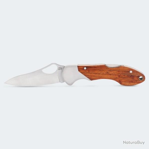 Couteau Pliant Cimo Gecko 7 Lame Acier Inox Manche Bois Lockback Br�sil CCMGE7MAD