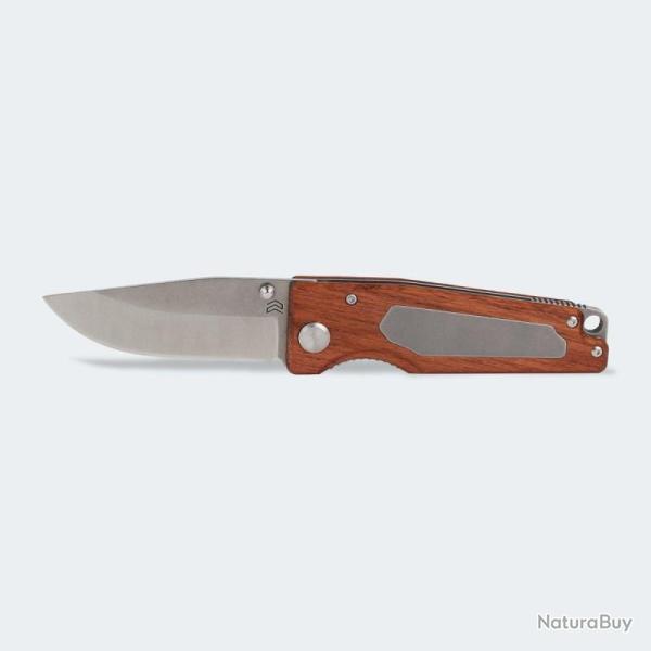 Couteau Pliant Cimo Colombo Lame Acier Inox Manche Bois Linerlock Br�sil CCMCO178MD