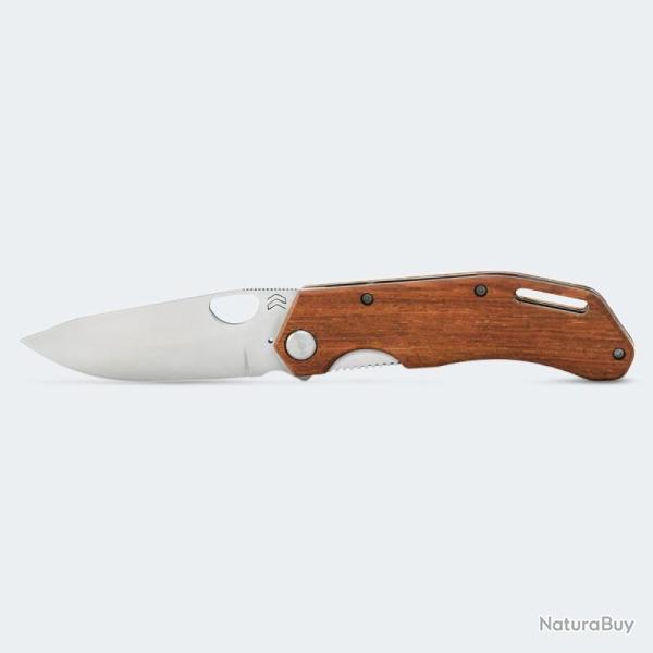 Couteau Pliant Cimo BH85 Lame Acier 420HC Manche Bois Linerlock Br�sil CCMBH85