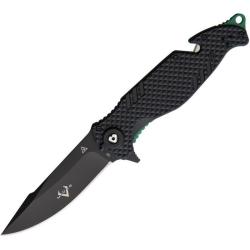 Couteau V Nives TGL Trailblazer Noir Lame Acier D2 Manche Linerlock VNI23GPBGBK