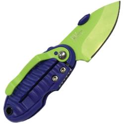 Couteau V Nives Hermit Crab Seahawk Lame Acier 8Cr13MoV Manche Framelock VNI17FPGRBL