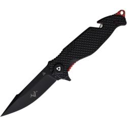 Couteau V Nives Trail Blazer Rouge Lame Acier D2 Manche Linerlock VNI03094