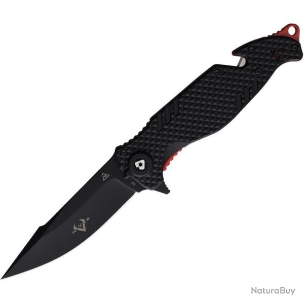 Couteau V Nives Trail Blazer Rouge Lame Acier D2 Manche Linerlock VNI03094