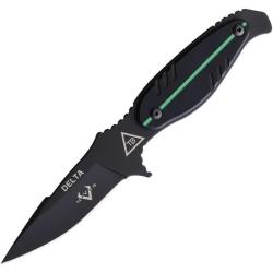 Couteau V Nives Delta Green Line Lame Acier Acier inoxydable Manche VNI03090