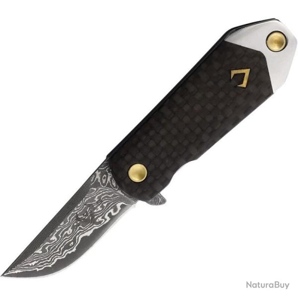 Couteau V Nives KillaBite Damas Lame Acier Damas Manche Framelock VNI03071