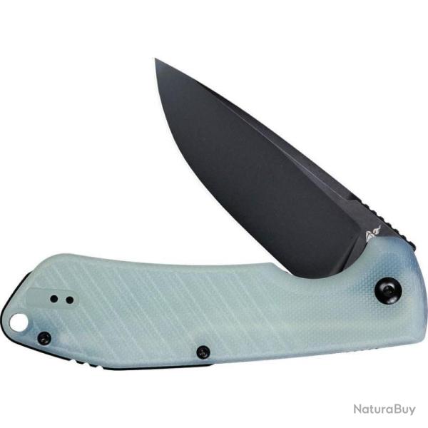 Couteau Pliant DOTS Gear Aria Lame Acier 9Cr18MoV Manche G10 jade Linerlock SFFA111503
