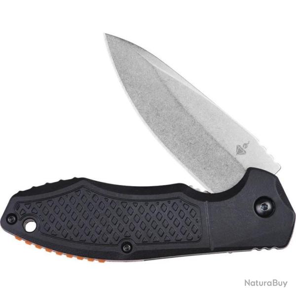 Couteau Pliant DOTS Gear Lojo+ Lame Acier 8Cr14MoV Manche FRN noir textur� Linerlock SFFA111402