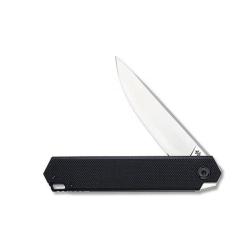 Couteau Pliant DOTS Gear Preacher Lame Acier 154CM Manche G10 noir Slip Joint DTSA10602A