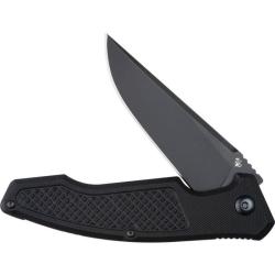 Couteau Pliant DOTS Gear Veloce Lame Acier AUS-10A Manche G10 noir Linerlock DFA102703