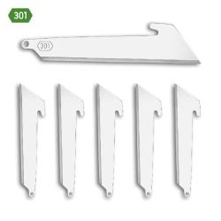 Pack de 6 Lames Utilitaires 3'' Outdoor Edge Acier 420J2 S&eacute;rie 300 OERRU306