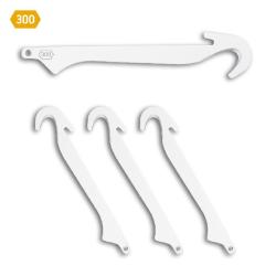 Pack de 4 Lames Gut Hook Outdoor Edge Acier 420J2 S&eacute;rie 300 OERRG304