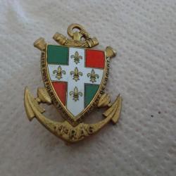 insigne &eacute;mail 11&deg; RAMA  r&eacute;giment d'artillerie coloniale  / drago paris nice