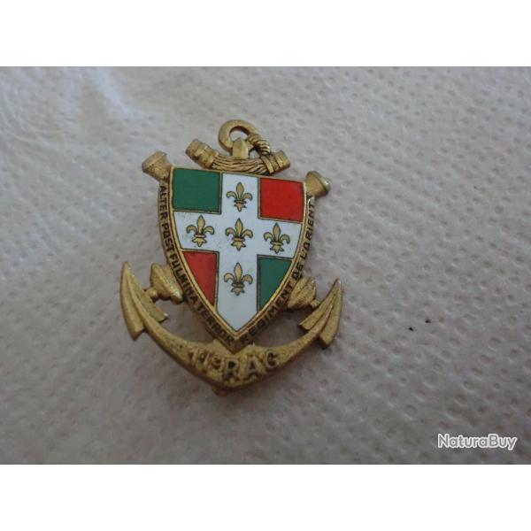 insigne �mail 11� RAMA  r�giment d'artillerie coloniale  / drago paris nice
