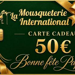 CARTE CADEAU F&Ecirc;TE DES P&Egrave;RES 50 &euro;