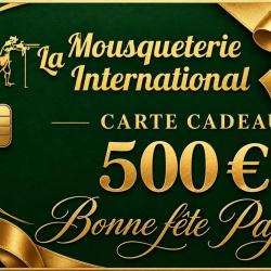 CARTE CADEAU F&Ecirc;TE DES P&Egrave;RES 500 &euro;