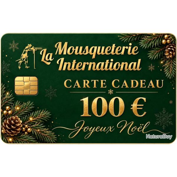 CARTE CADEAU NO�L 100 &euro;