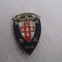 insigne &eacute;mail  3&deg; RC cuirassiers esclainvilliers cavalerie  / drago paris