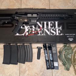 R&eacute;plique Specna Arms P19 daniel defense MK18 ASTER II prime NOIRE