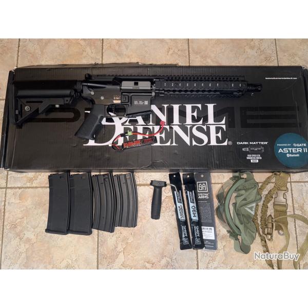 R�plique Specna Arms P19 daniel defense MK18 ASTER II prime NOIRE