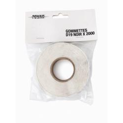 Gommettes D19 Noir X 2000