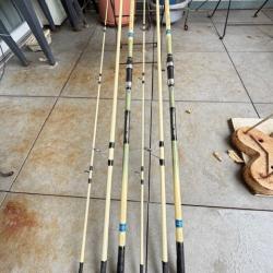 2 cannes surfcasting Sunset Aurica Hybrid de 4,20 m