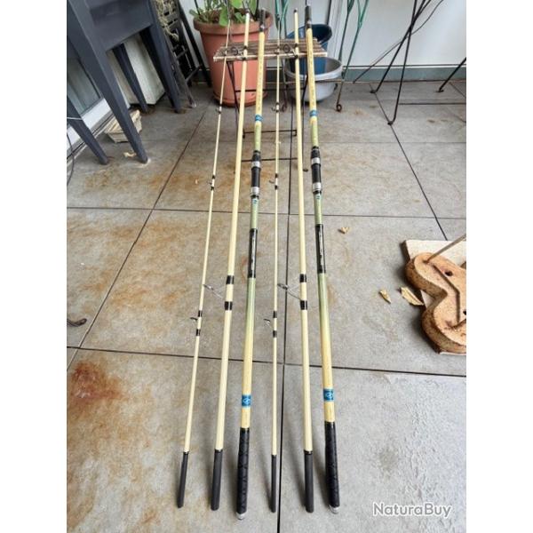 2 cannes surfcasting Sunset Aurica Hybrid de 4,20 m