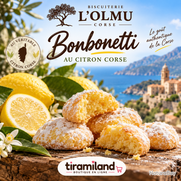 Bonbonetti au citron corse en sachet 250 g