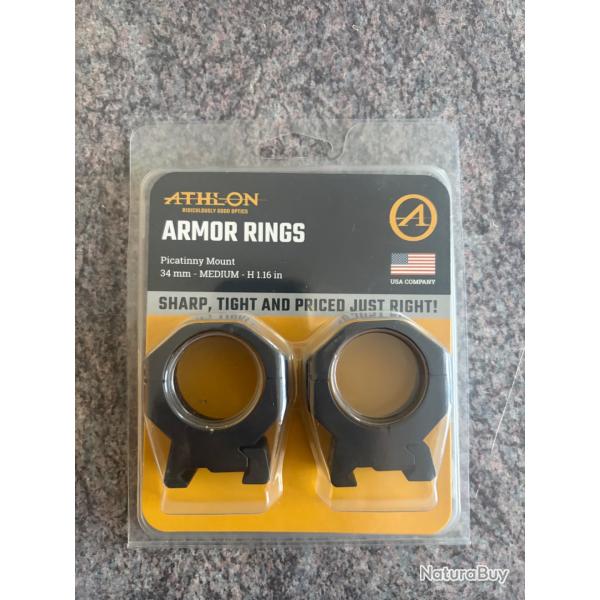 Collier Athlon 34mm hauteur m�dium
