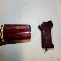 Ensemble garde main et poign&eacute;e AK Soviet Arms Krink / SU / 74U Plum Gloss