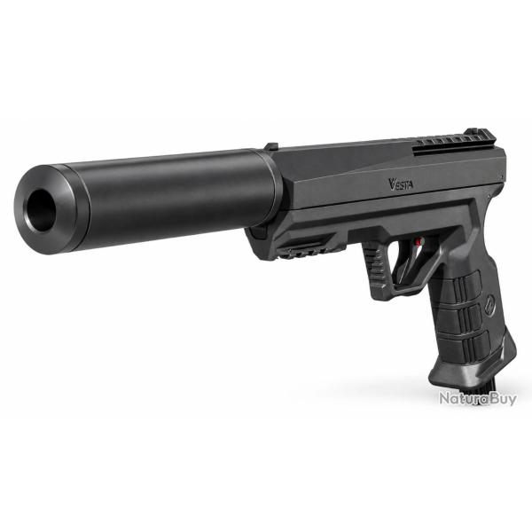 Pistolet Vesta Guardian P68 + extension de canon cal. 68 - 19,9 joules