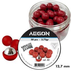 50 Billes Titan calibre .50 coeur acier 12.7mm Aegon